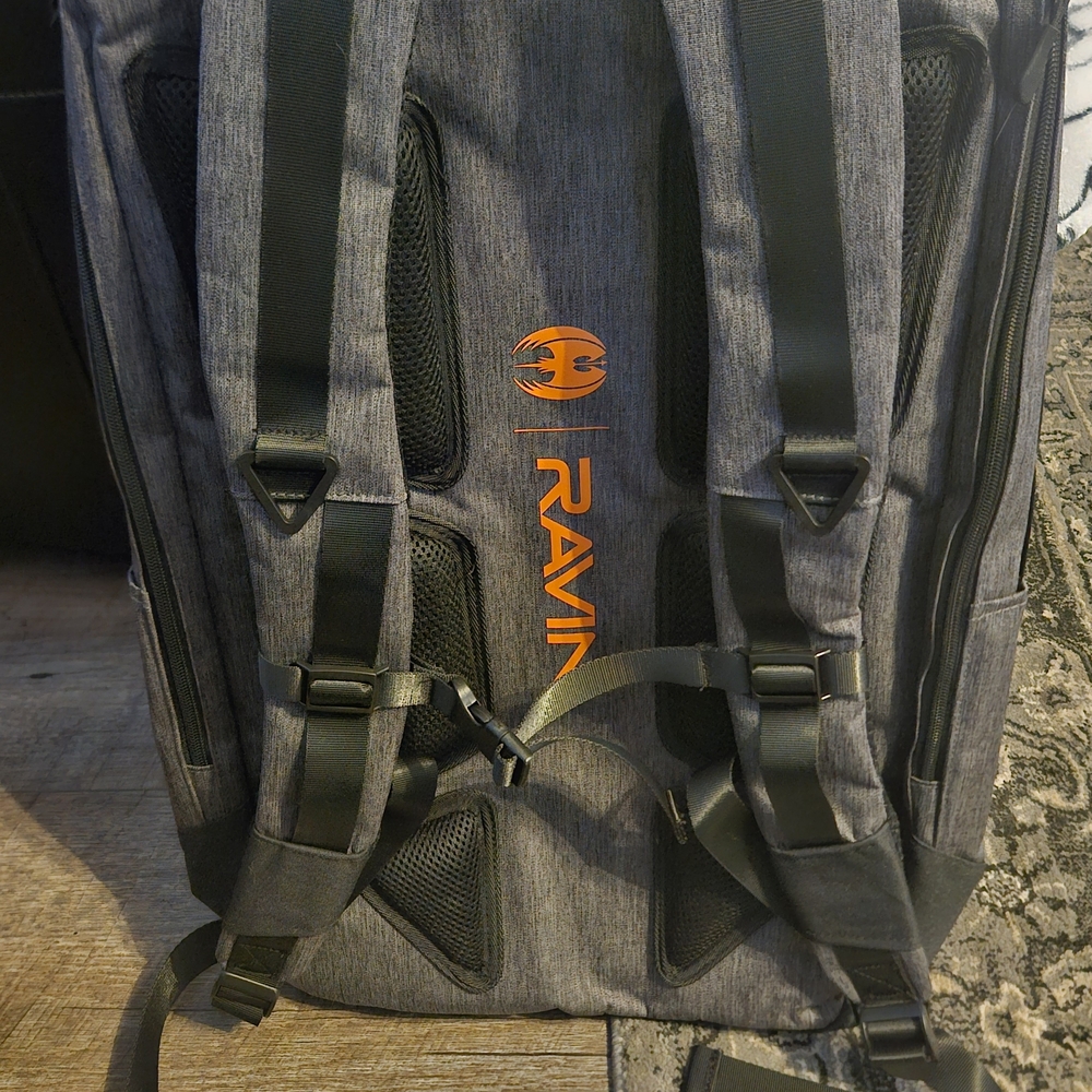 Gray Tactical Crossbow Backpack With Organized Ge… - image 3